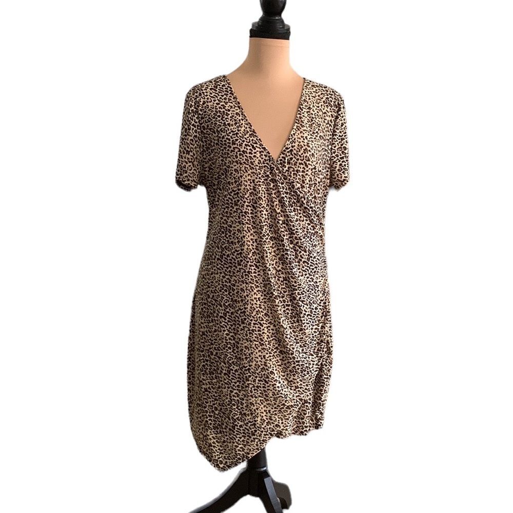 leopard Print Dresses Size 2XL